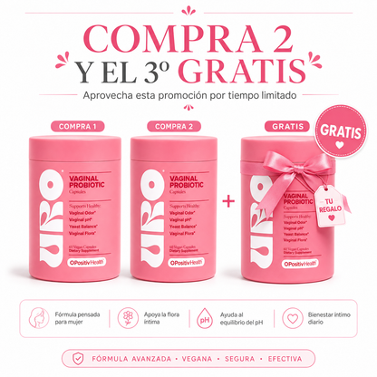 Probióticos vaginales para el cuidado íntimo femenino