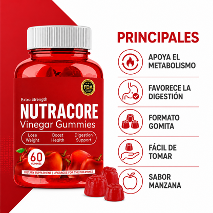Gominolas de vinagre de manzana