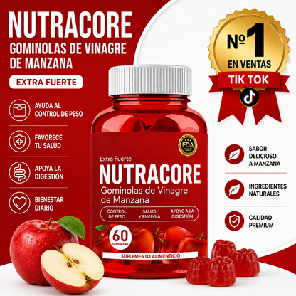 Gominolas de vinagre de manzana