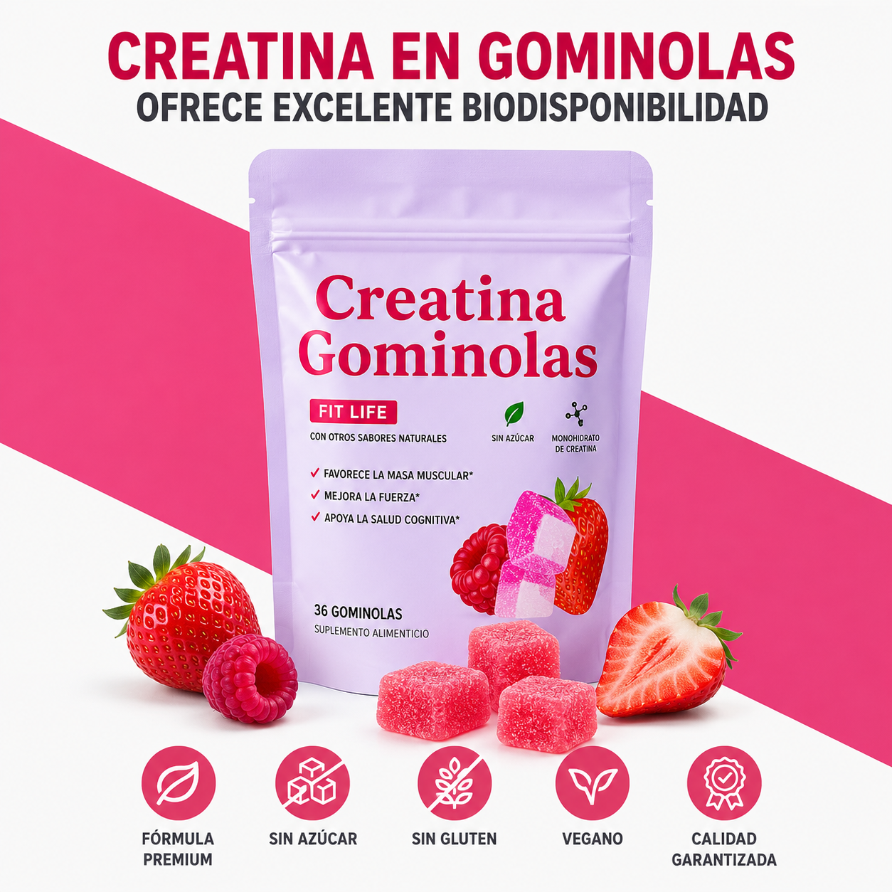 GOMINOLAS DE CREATINA
